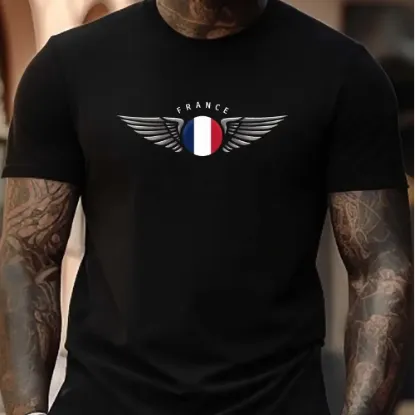 Image de T-shirt homme France ailee